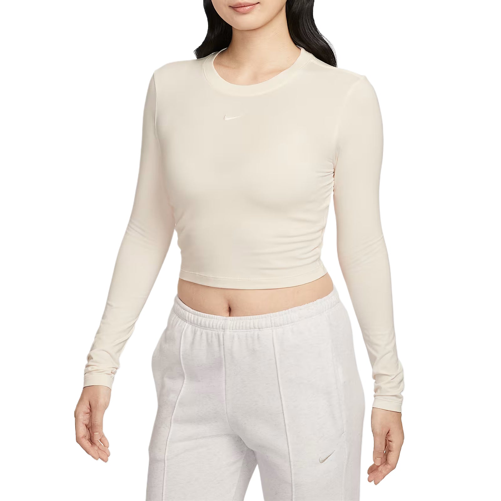 Nike Sportswear Chill Knit Slim Long Sleeve Cropped Top