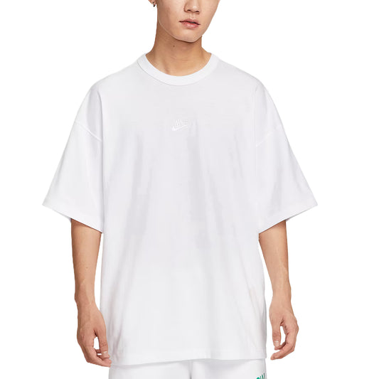 Nike Sportswear T Shirts Men's White Crew Neck Moderate