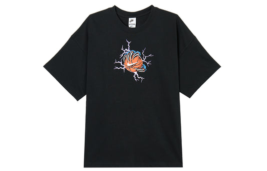 Nike T Shirts Men's Black Crew Neck