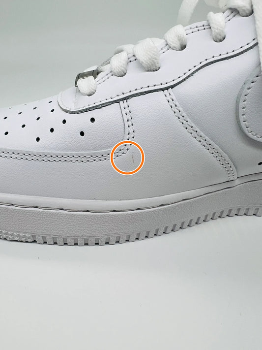 Nike Air Force 1 '07 'Triple White' — Rescued #1