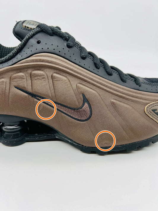 Nike Shox R4 'Off Noir/Ironstone' (W) — Rescued #1