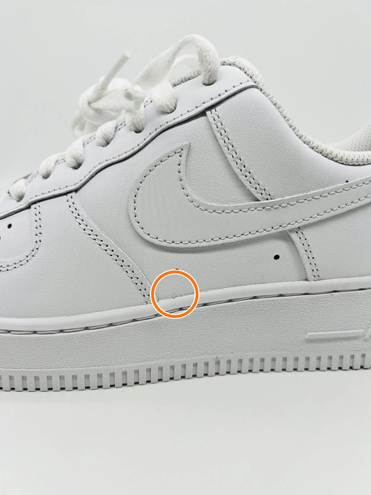 Nike Air Force 1 '07 'Triple White' (W) — Rescued #1