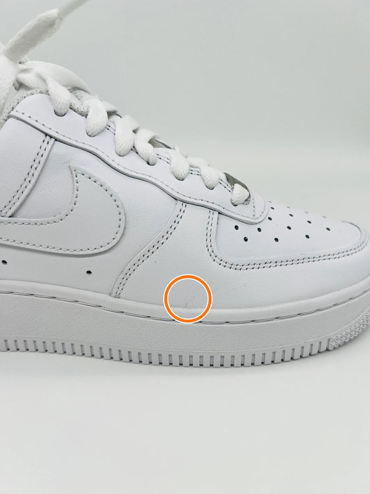 Nike Air Force 1 '07 'Triple White' (W) — Rescued #1