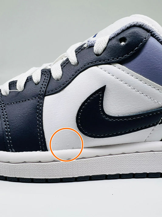 Jordan Air Jordan 1 Low 'White Indigo Haze' — Rescued #1