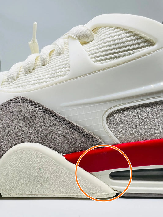 JORDAN 4 Rm White Varsity Red — Rescued #1