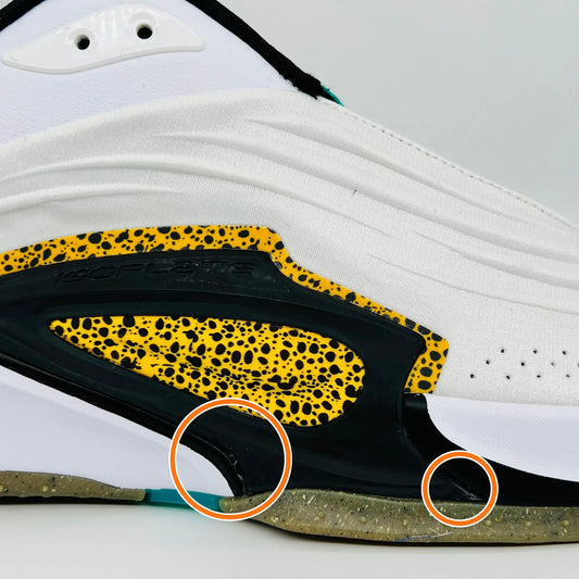 Jordan Luka 3 Slip Resistant Abrasion Resistant Low top Basketball Shoes White Asian Version — Rescued #1
