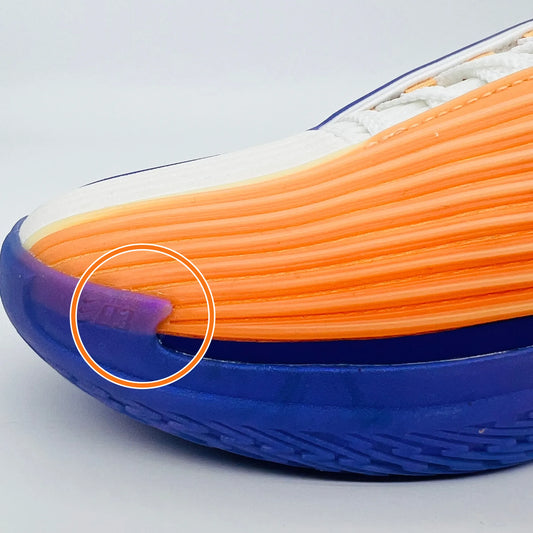 Nike GT Cut 3 Turbo Basketball Shoes Purple Orange — Rescued #1