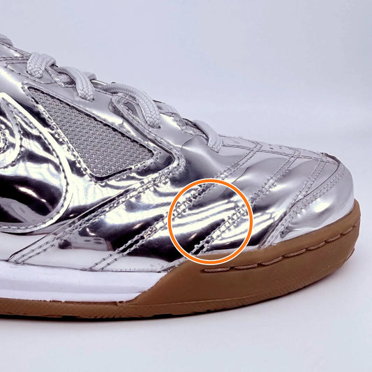 Nike Gato LV8 Metallic Silver White Gum Light Brown — Rescued #1