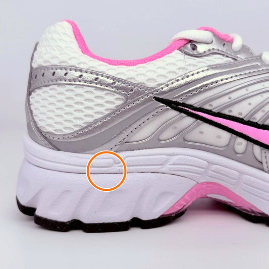 Nike Air Max Moto 2K Abrasion Resistant Low top Long Distance Running Sprint Running Shoes Silver Pink — Rescued #1