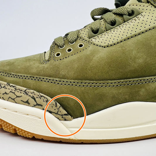 Jordan Air Jordan 3 Mid top Vintage Basketball Shoes — Rescued #1