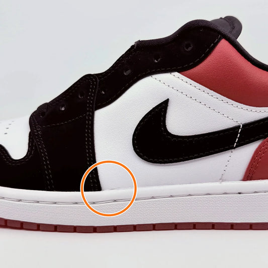 Jordan Air Jordan 1 Low SE 'Black Toe' — Rescued #1