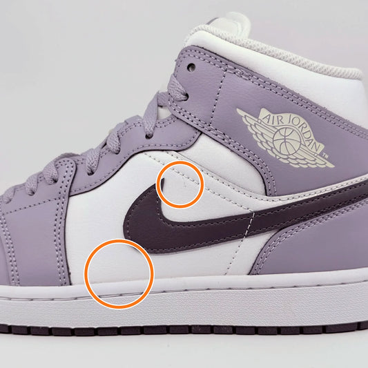 Jordan Air Jordan 1 Mid 'Indigo Haze' — Rescued #1