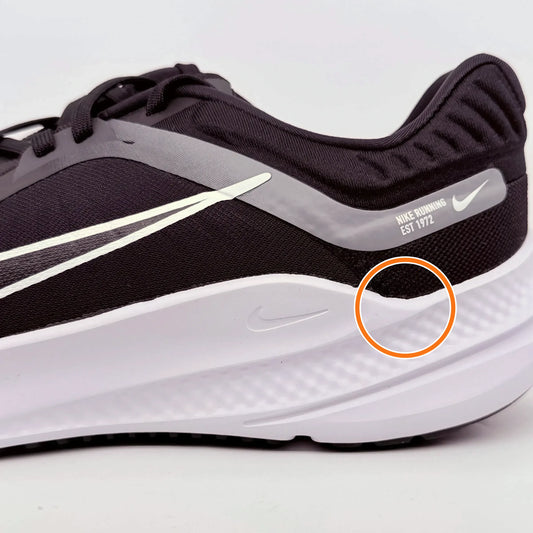 Nike Quest 5 Black Smoke Grey Dark Smoke Grey White — Rescued #1