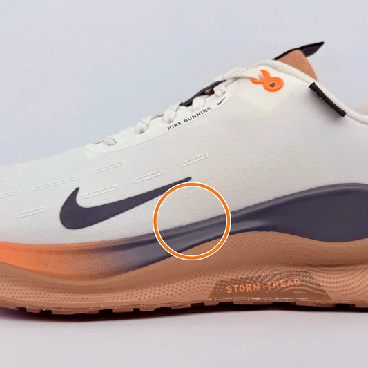 Nike InfinityRN 4 Abrasion Resistant Breathable Coverage Low top Casual Running Shoes Men's White Orange — Rescued #1