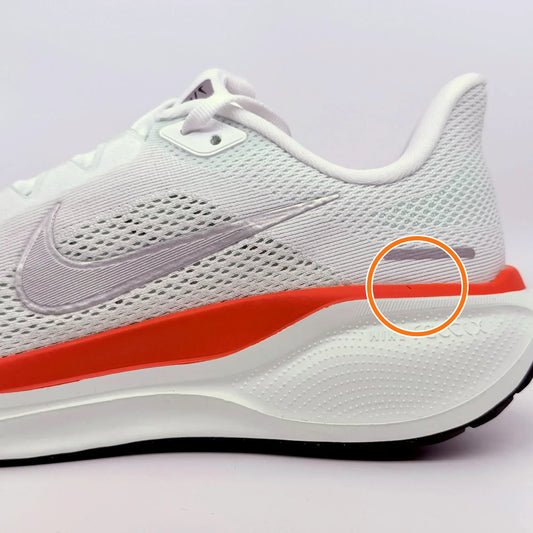 Nike Air Zoom Pegasus 41 White Barely Green Bright Crimson Metallic Silver — Rescued #1