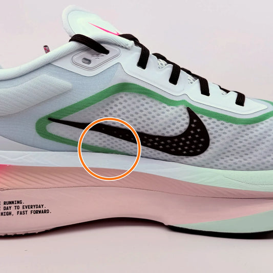 Nike Zoom Fly 6 Abrasion Resistant Low top Casual Marathon Running Shoes Men's Blue — Rescued #1