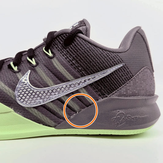 Nike Sabrina 3 Support Grip Rebound Support Rebound Grip Basketball Shoes Unisex Black Green — Rescued #1