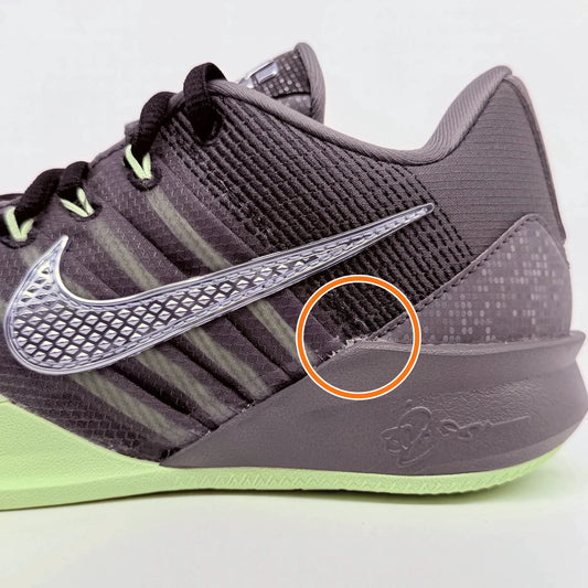 Nike Sabrina 3 Support Grip Rebound Support Rebound Grip Basketball Shoes Unisex Black Green — Rescued #1