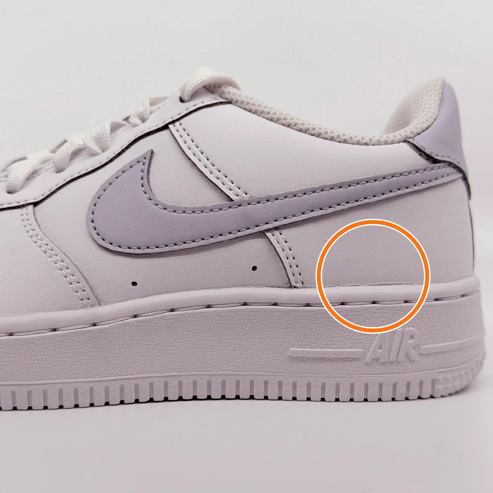 Left · Glue Mark