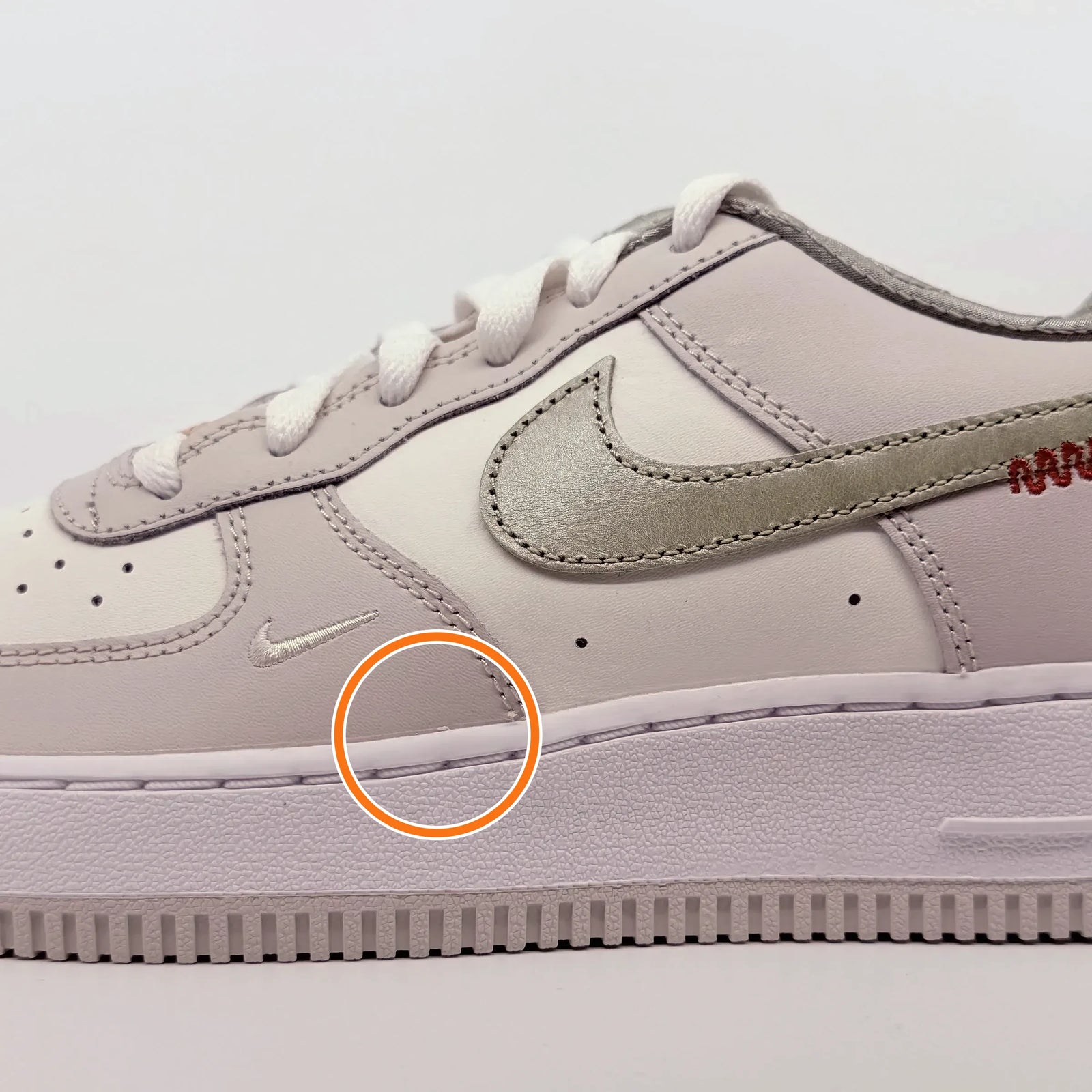 Left · Glue Mark