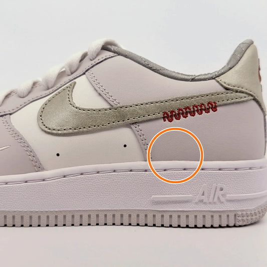 Nike Air Force 1 Low top Skateboard Shoes White Unisex — Rescued #1