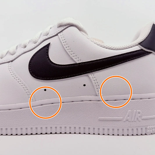 Nike Air Force 1 Low top Skateboard Shoes Men's White — Rescued #1