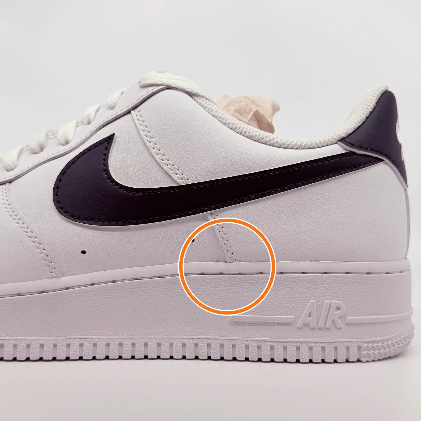 Left · Glue Mark