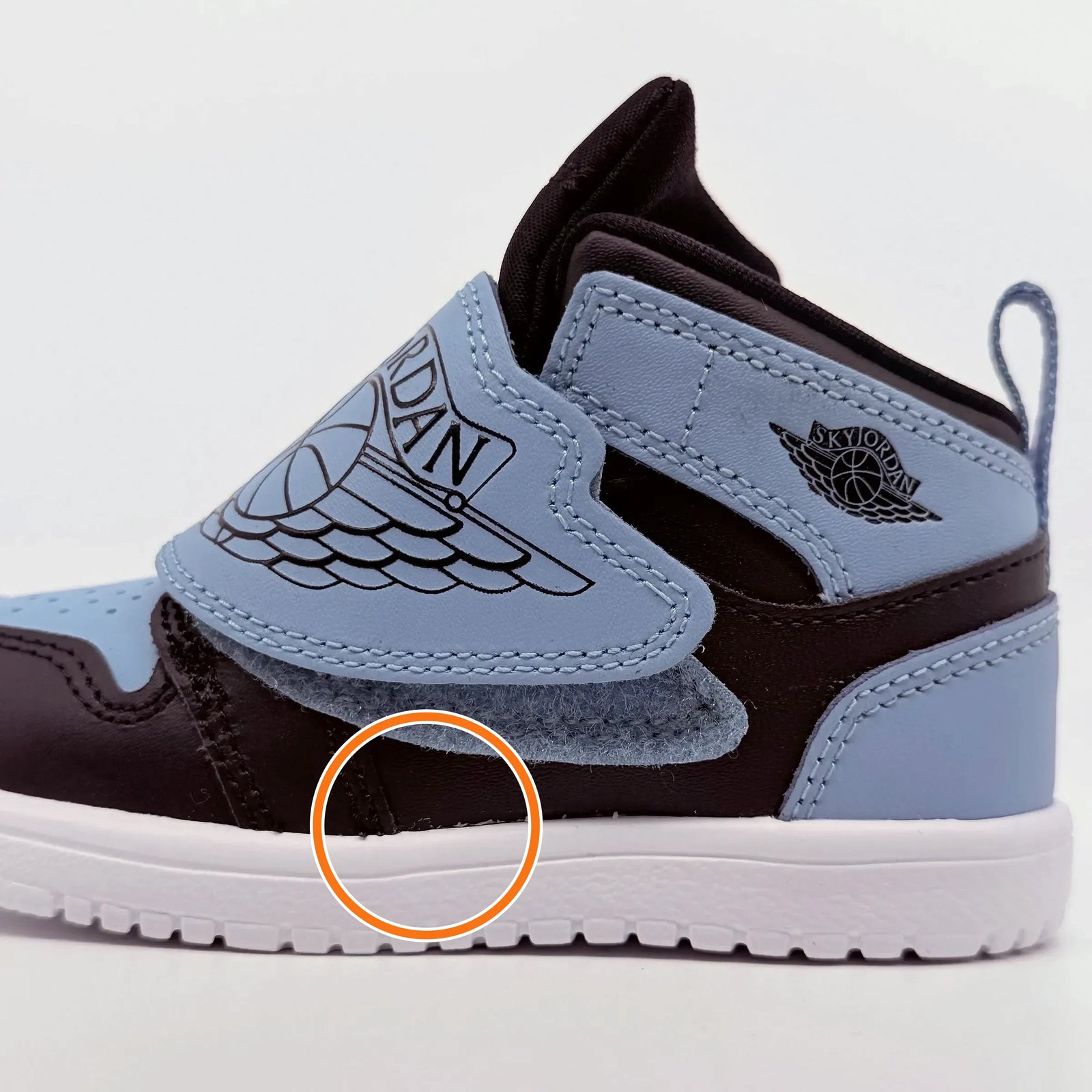 Left · Glue Mark