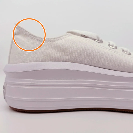 Converse All Star Move Low White Women's — Rescued #1