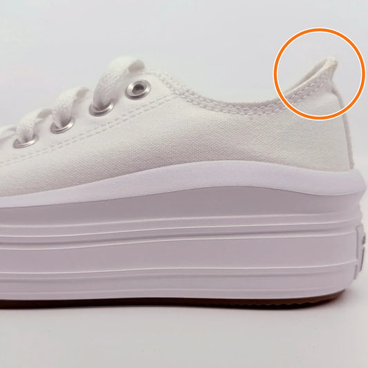 Converse All Star Move Low White Women's — Rescued #1