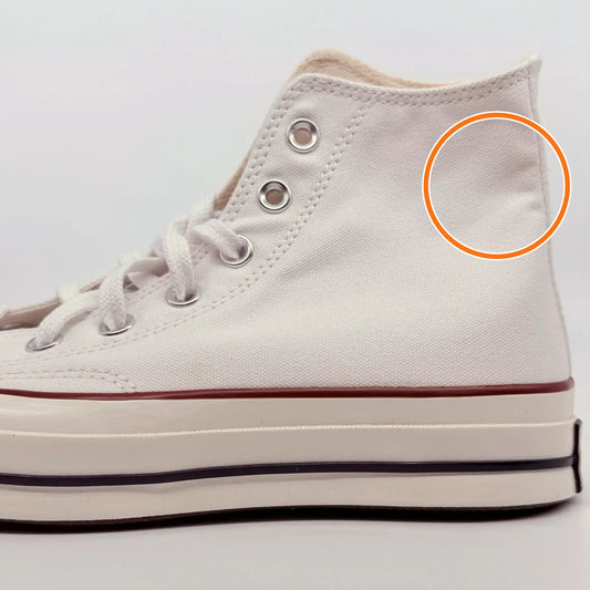 Converse Chuck 70 High top Canvas Shoes Unisex White — Rescued #1