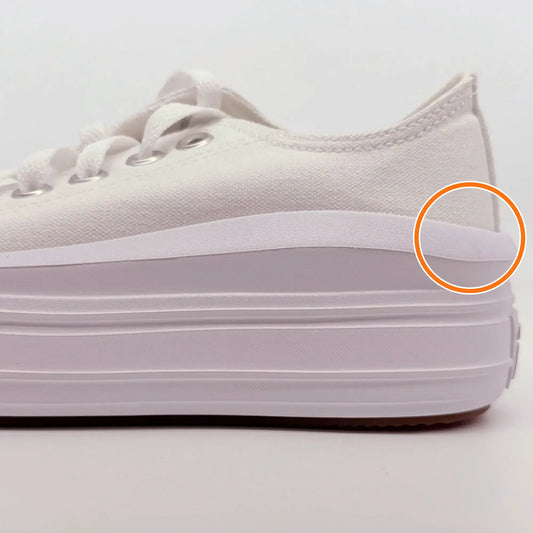 Converse All Star Move Low White Women's — Rescued #1
